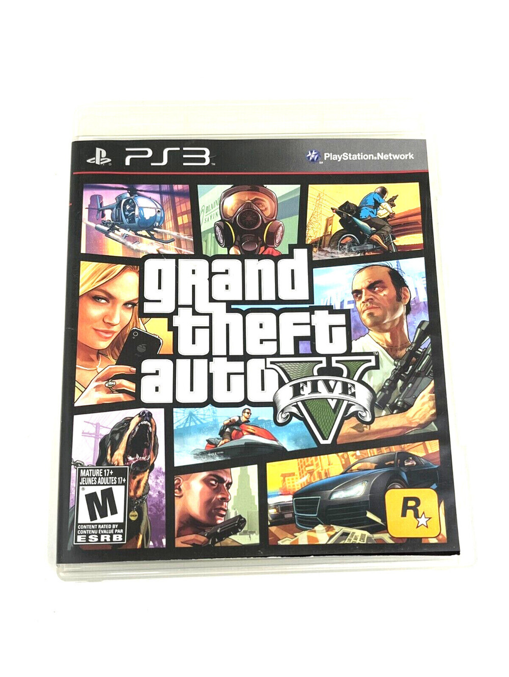 Grand Theft Auto Five V Playstation 3 PS3 - With Original Insert and Map
